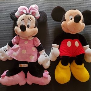 Mickey and Minnie Plush Toy